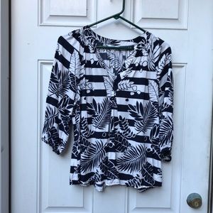 Crown & Ivy Tropical Top